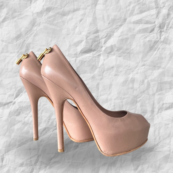 Pre-owned Authentic Louis Vuitton Platform Pumps - Picture 1 of 8